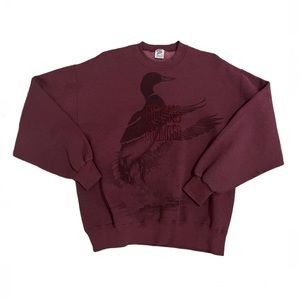 Vintage Embroidered Ducks Unlimited Pullover